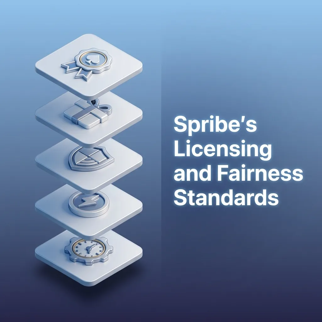 Spribe licensing certificate and RNG fairness verification interface showing Curacao eGaming compliance standards