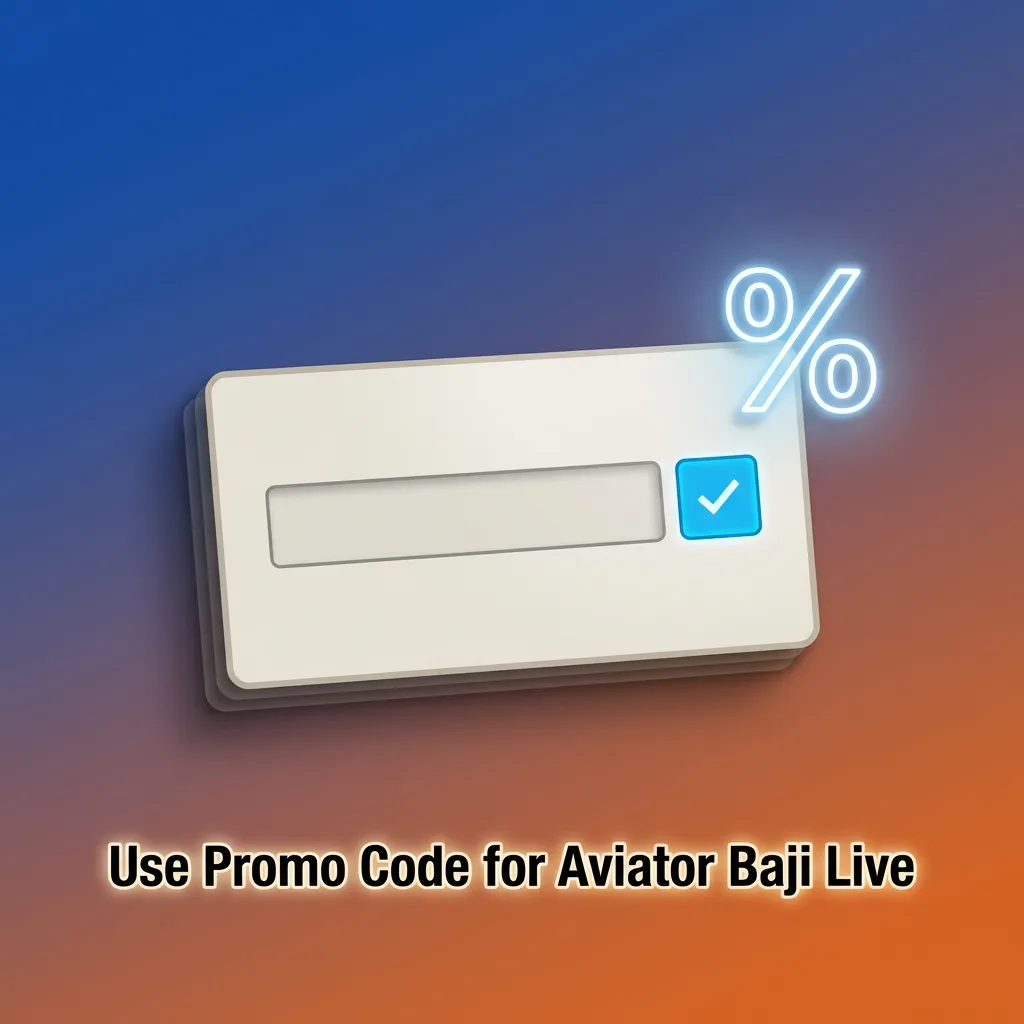 Aviator Baji Live promo code AVIAWIN entry screen showing registration and promotions section interface